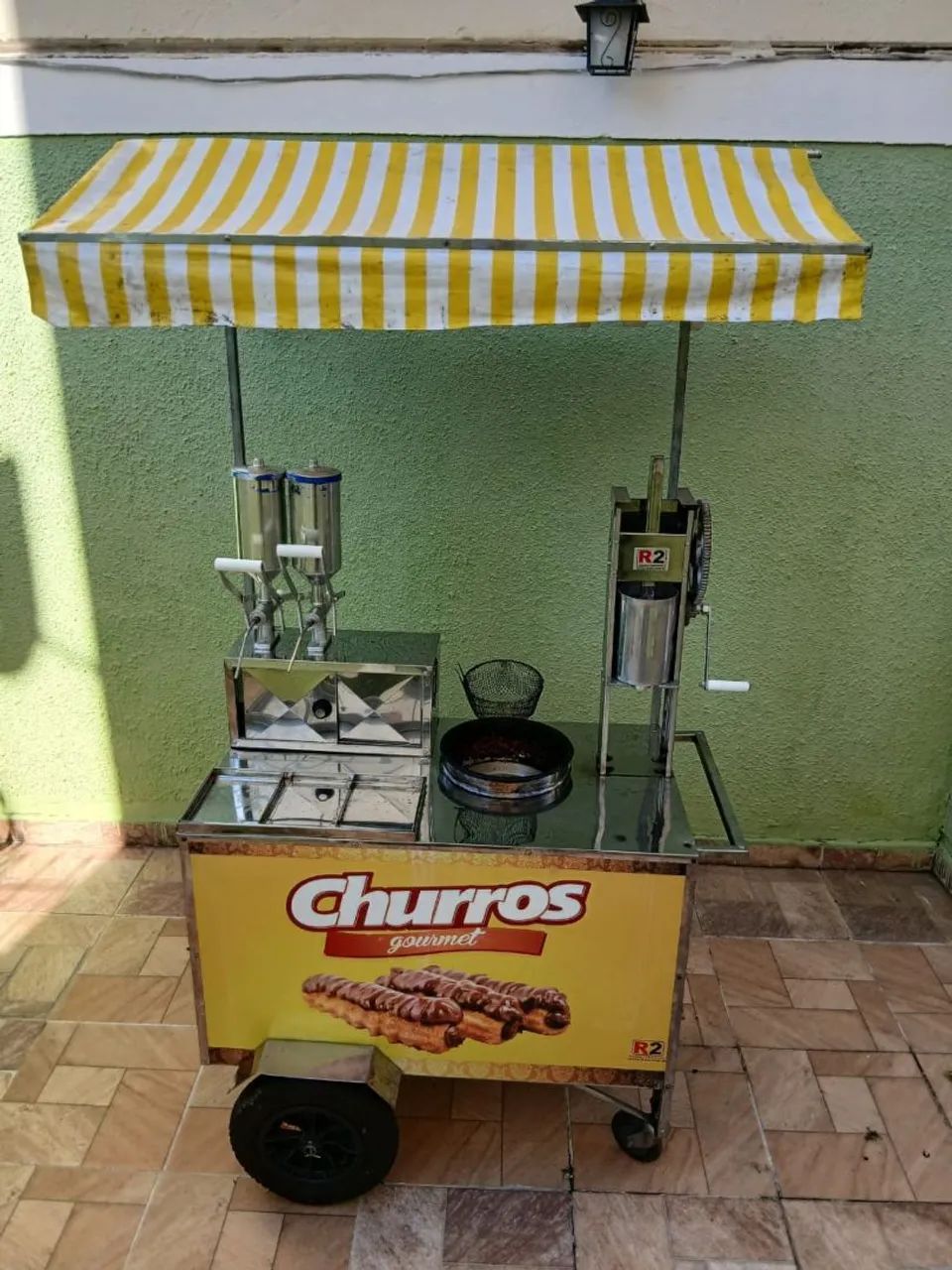 Vendo carrocinha para comercio aceitamos cartões de crédito Débito pix  - Foto 3