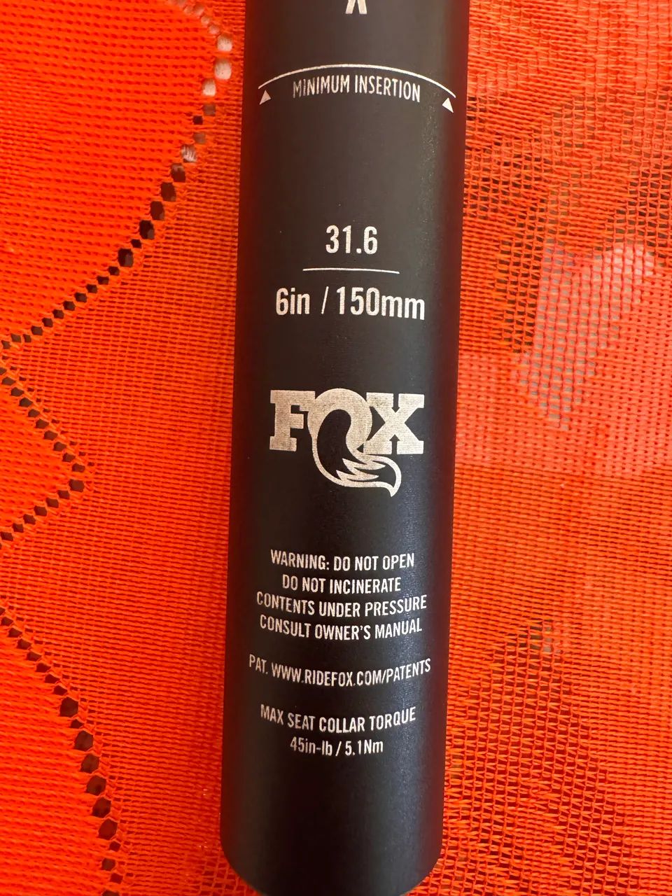 Fox Kashima Dropper Post 31.6 150mm - Foto 3