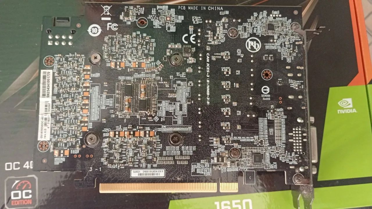 GTX 1650 OC IMPECÁVEL valor negociável - Foto 2