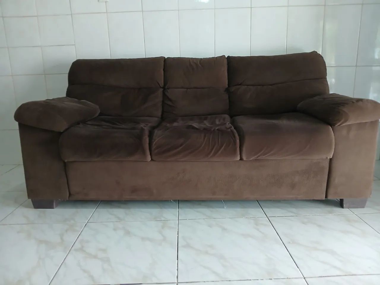 Vendo jogo de sofá usado  - Foto 2