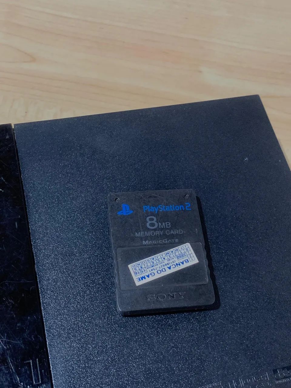 PS2- Somente o console + Memory card original - Foto 3