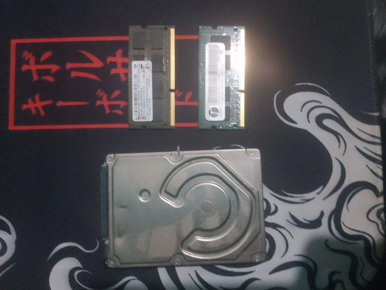 Memória ram DDR3 e HD
