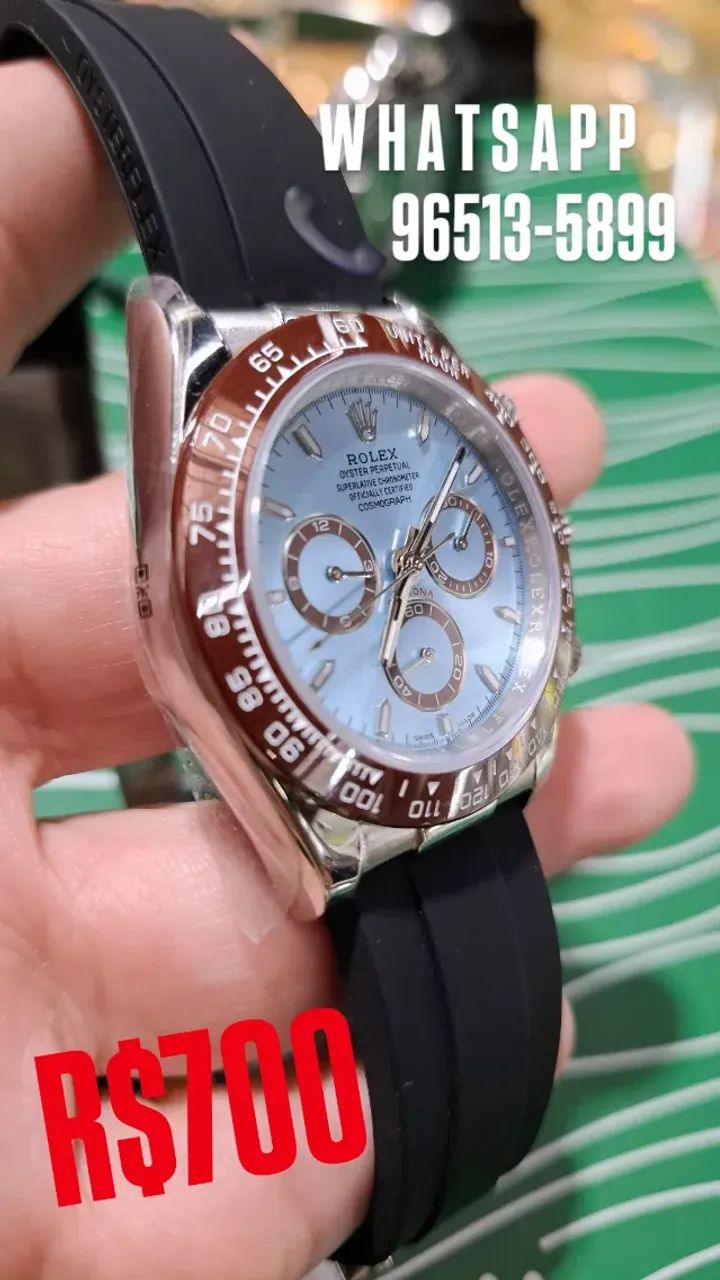 Relógio ROLEX DAYTONA COSMOGRAPH AUTOMÁTICO E FUNCIONAL  - Foto 2