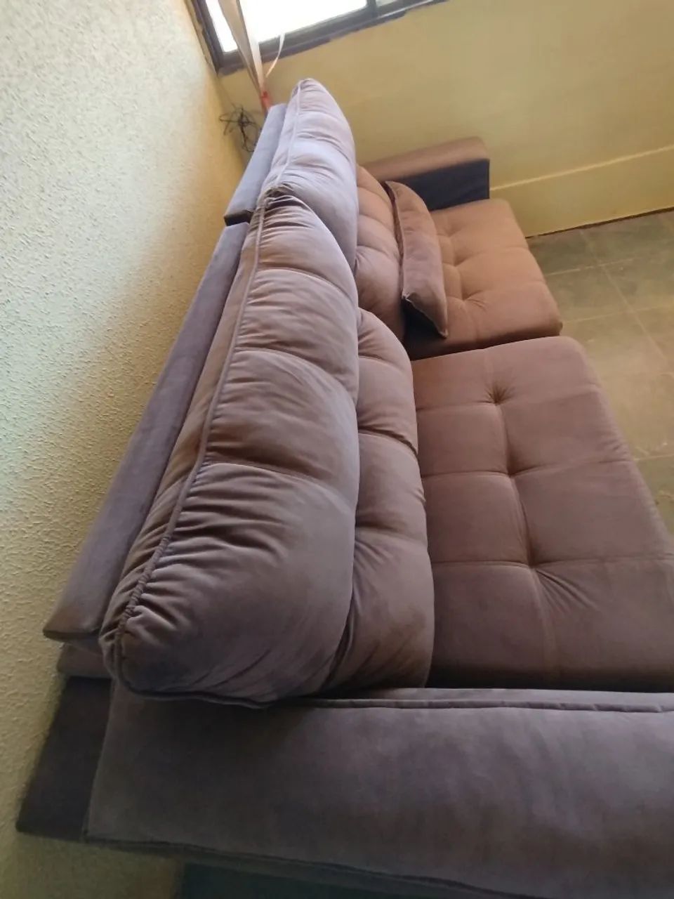 Sofá Retrátil Atlântida Móveis 2,5m - Foto 2