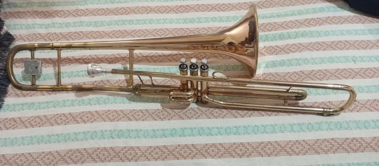 Trombone de pisto em dó weril - Foto 3