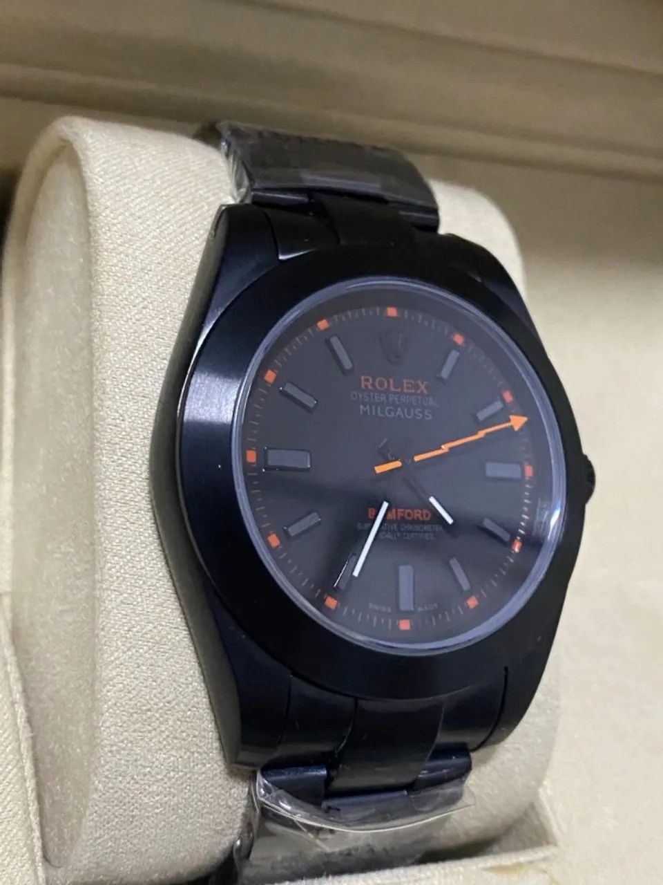 Relógio Estilo Milgauss Bamford Automático - Aço 904L, Design Exclusivo - Foto 3