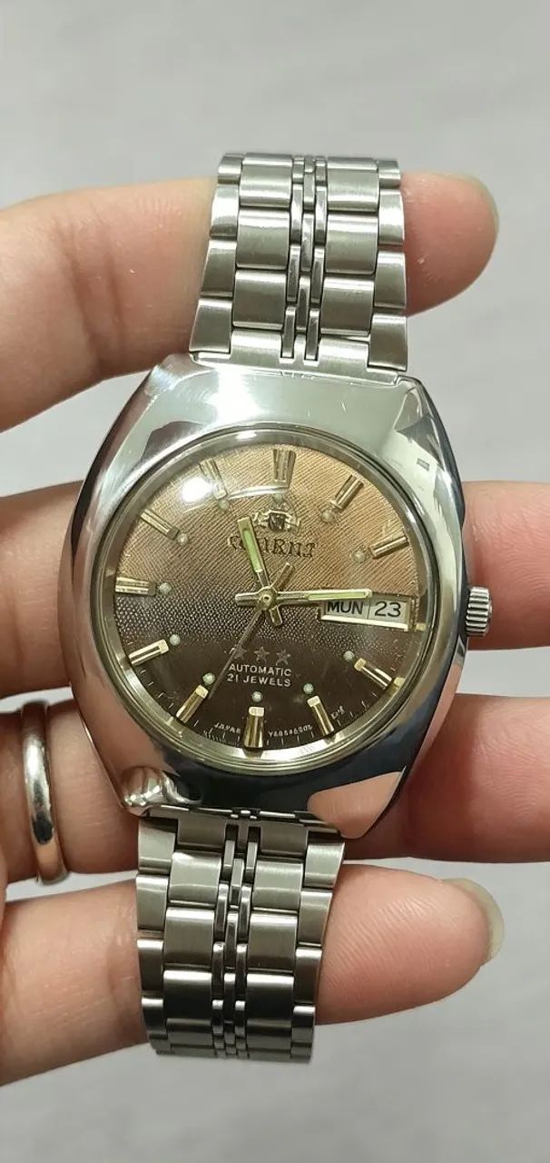 Vendo relógio Orient automático masculino  - Foto 5