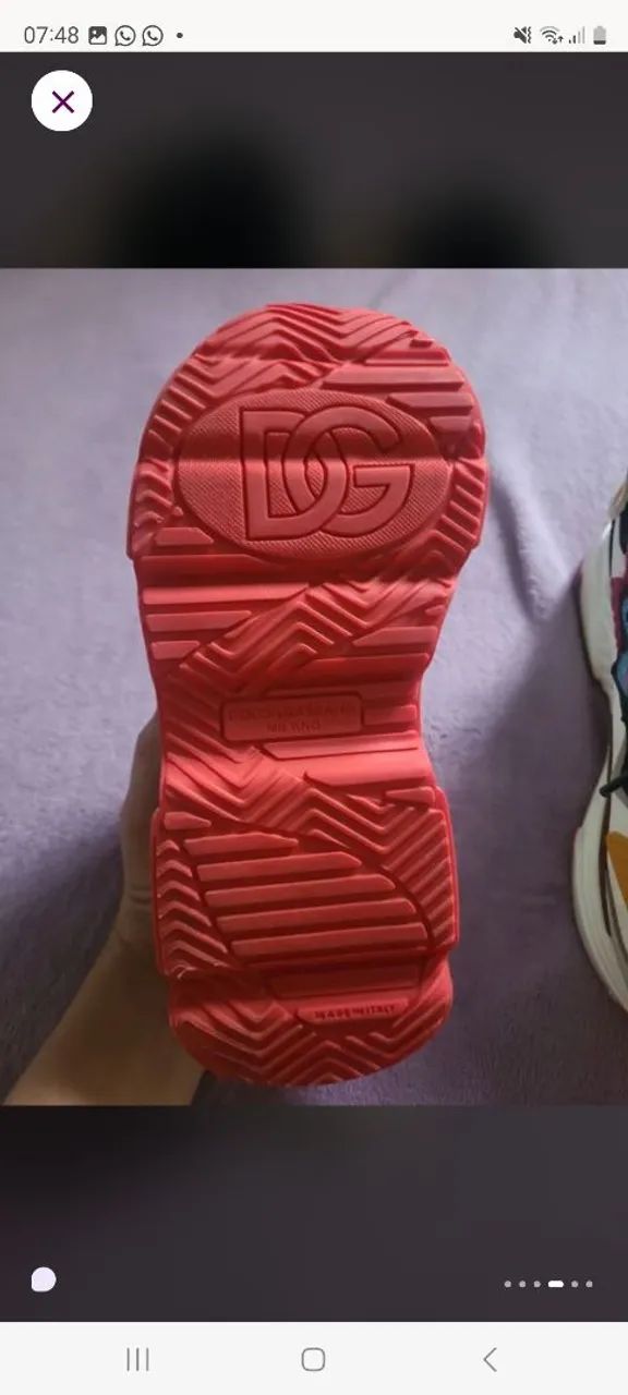 Tenis Dolce&gabbana réplica  - Foto 4