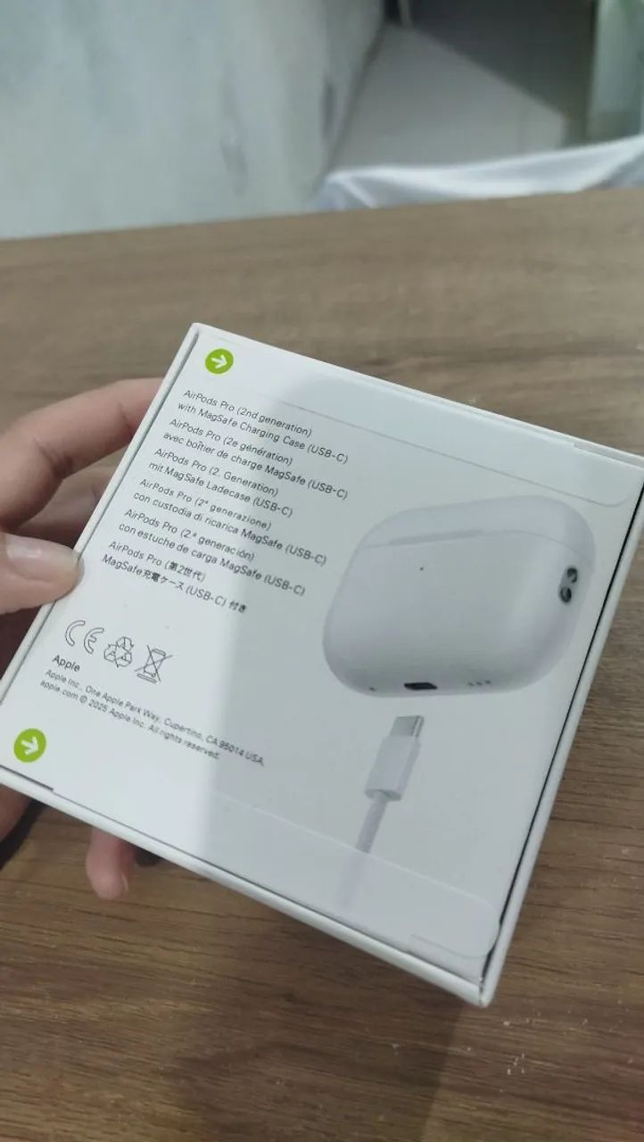AIRPODs pro 2 geração (novo na caixa porém a caixa foi aberta