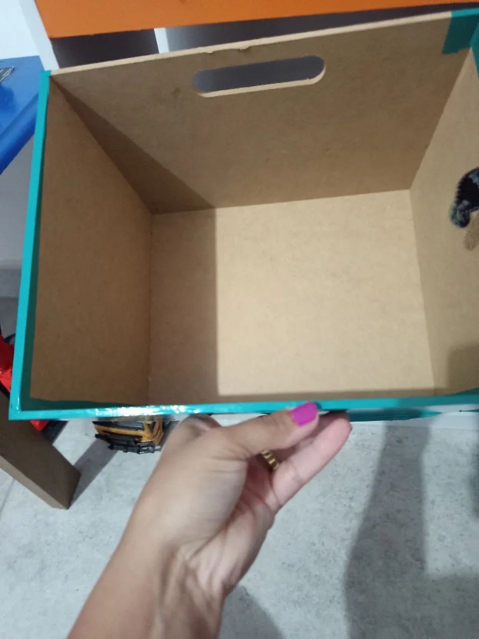 Porta brinquedos 65cm  - Foto 3