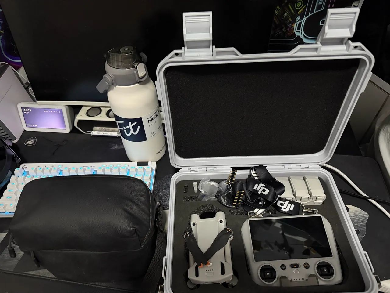 Drone DJi mini 3 pro com tela e maleta completa  - Foto 4