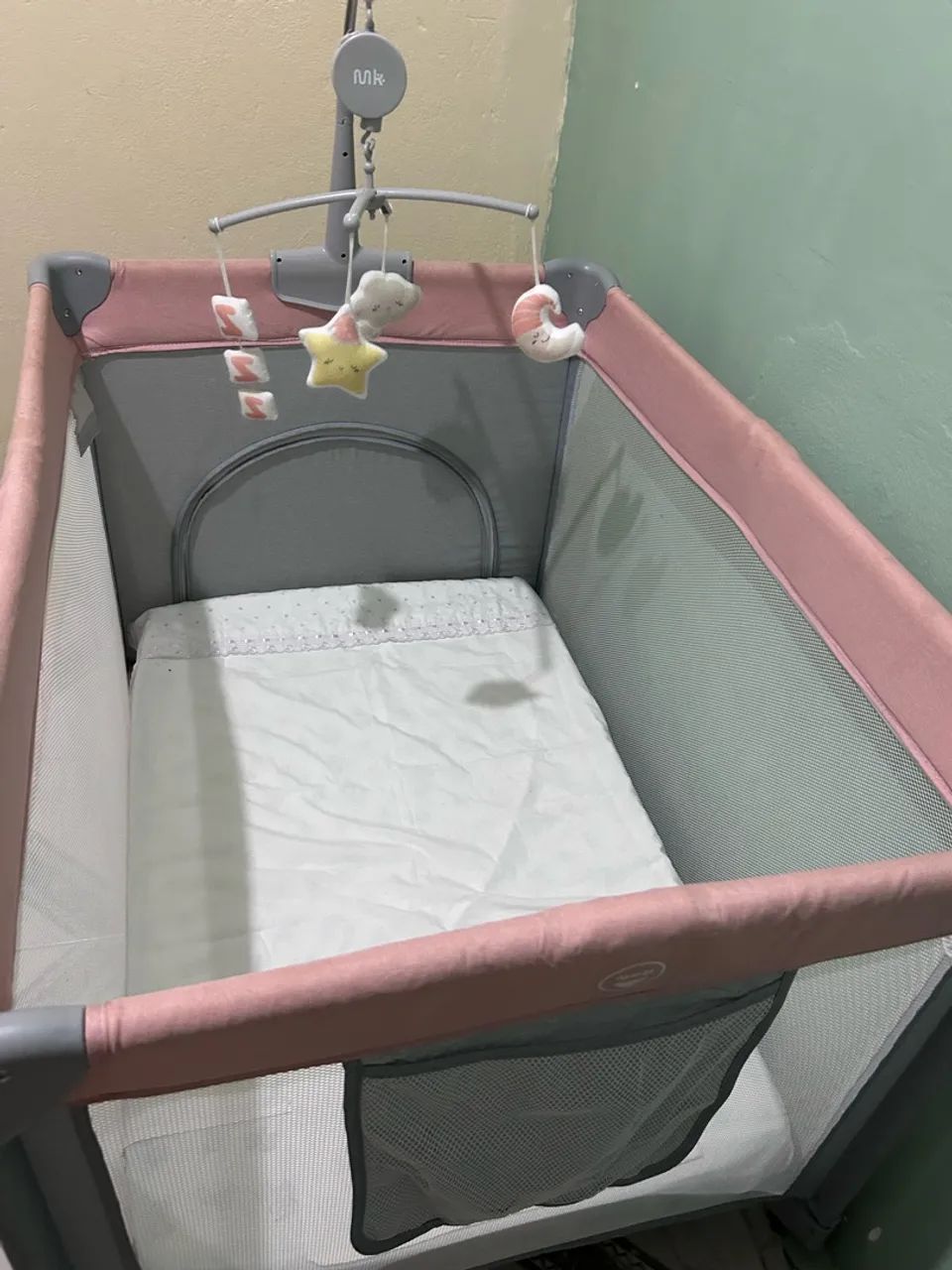 Berço Multi Kids 2 em 1 - Berço e Chiqueirinho - Foto 5