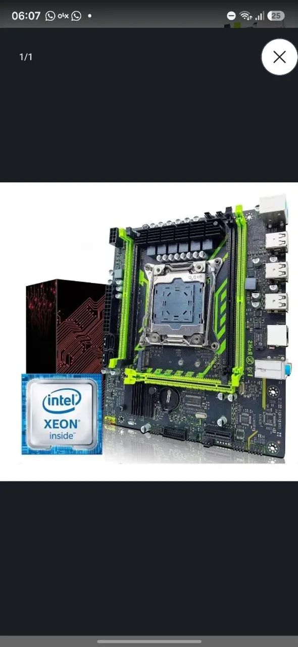 Placa Mãe X99 + Xeon E5-2630V4