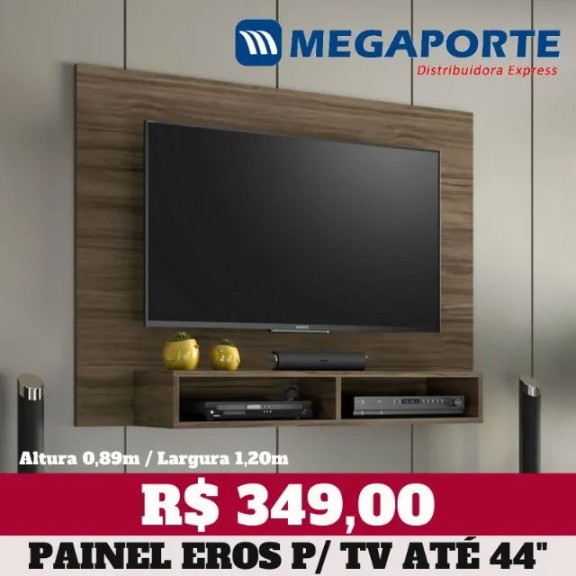 Painel para Televisão até 44 Polegadas (Novo) Entrega Grátis! 