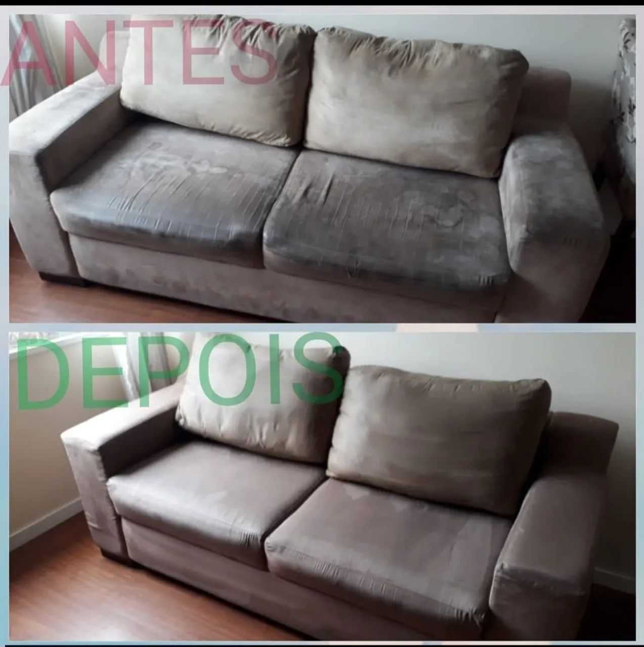 Higienização de sofás, cadeiras, poltronas, tapetes e carpetes. - Foto 2