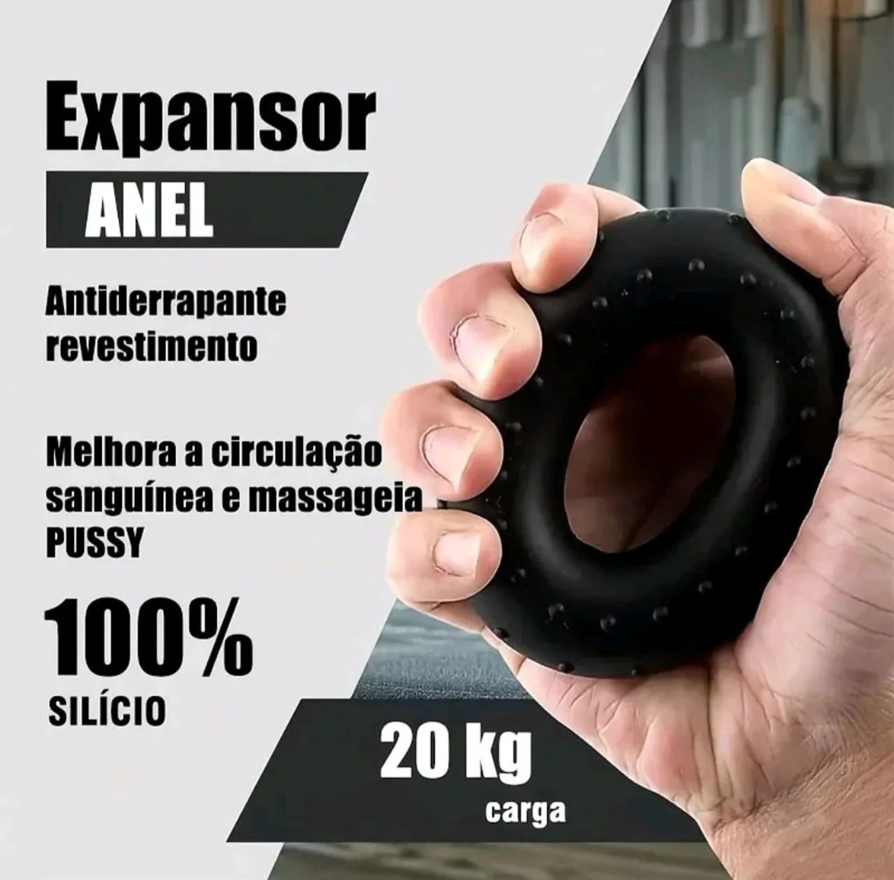 Kit Fortalecedor de mão e antebraço ajustável com 5 peças  - Foto 6