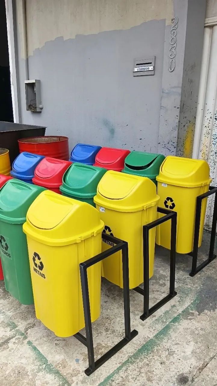 Lixeiras recicláveis  - Foto 2