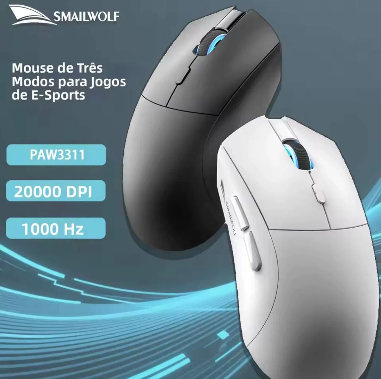 Mouse Gamer Smailwolf RS7 - Foto 3
