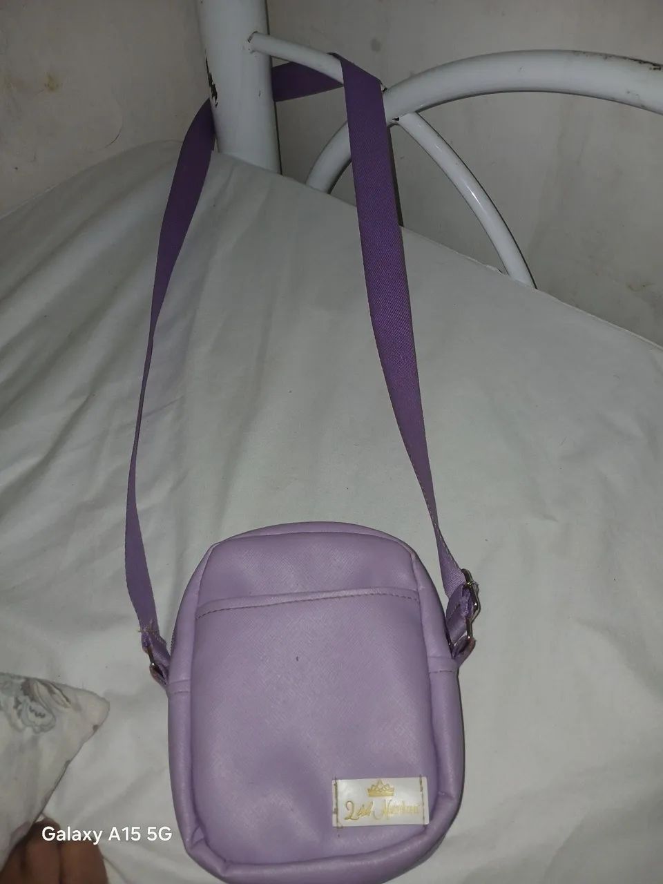 Bolsa de ombro roxa - Foto 4