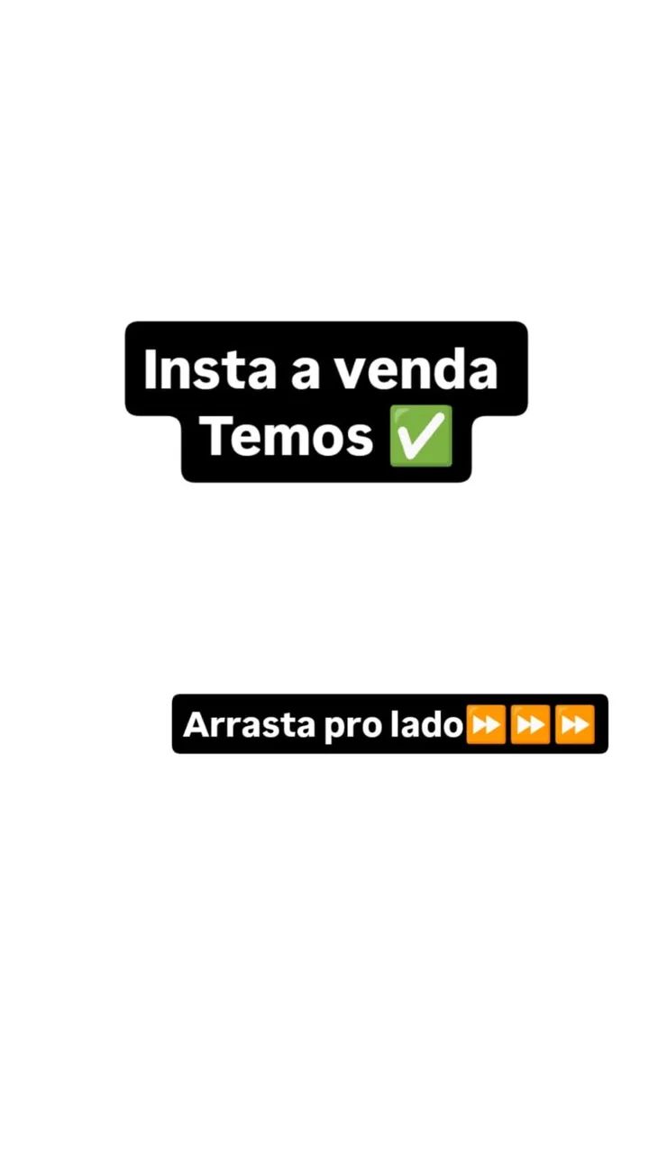 Conta do Instagram a venda 