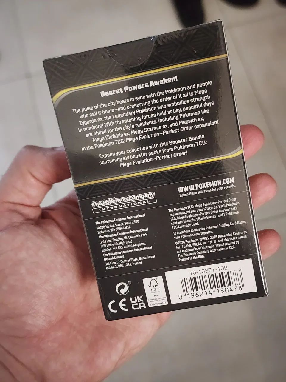 Pokémon TCG: Mega Evolution - Perfect Order - Booster Bundle - Inglês - Foto 2