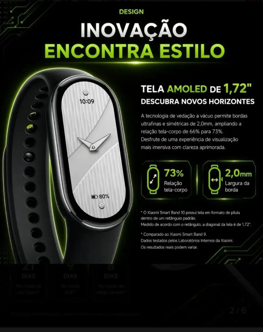 XIAOMI Smart Band10 - Foto 3