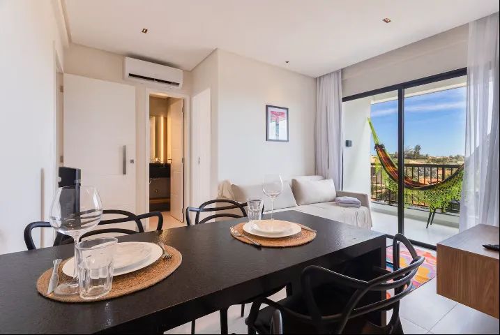  Apartamento Moderno no Cumbuco - 45m² - Piscina - Elevador - Centro - Foto 5