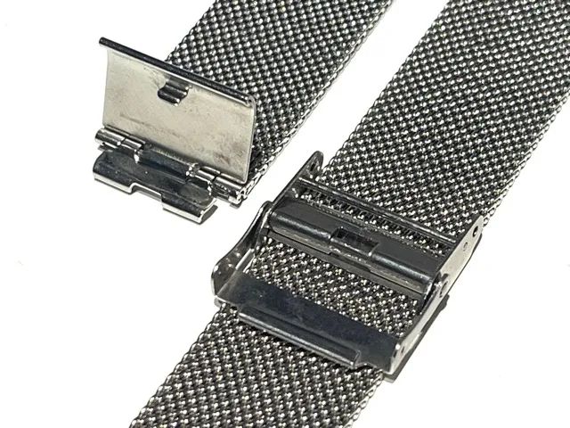 pulseira relógio mesh milanese aço inoxidável 20mm - Foto 5