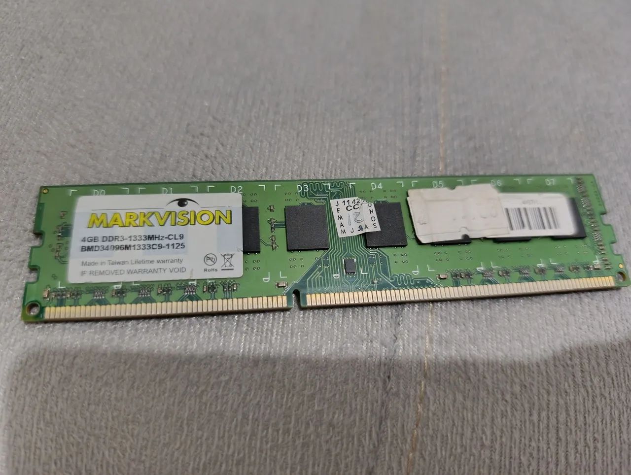 Memória ram 4GB