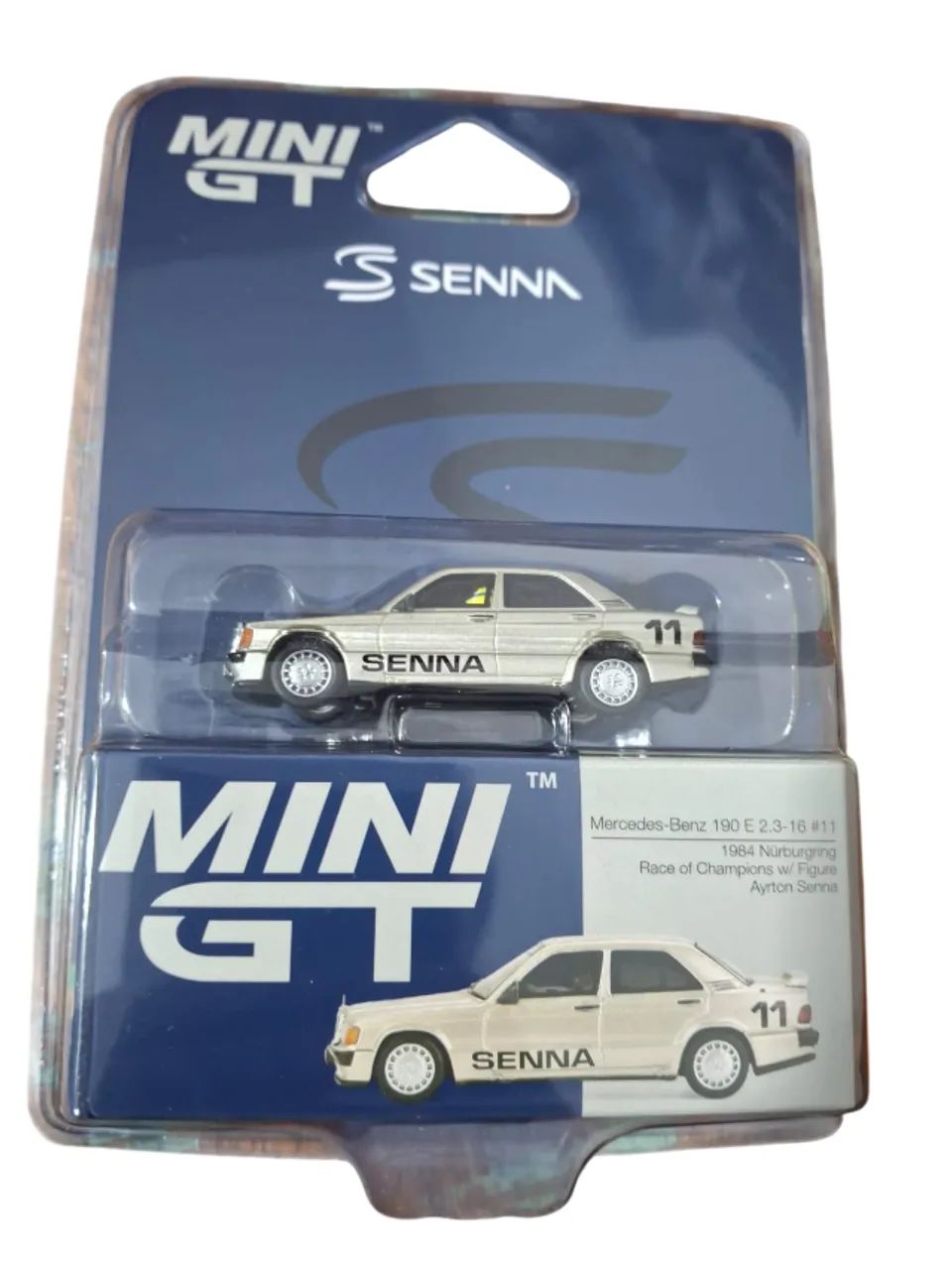 Mini Gt Mercedes Benz 190 E Ayrton Senna 1984 Nürburgring Race of