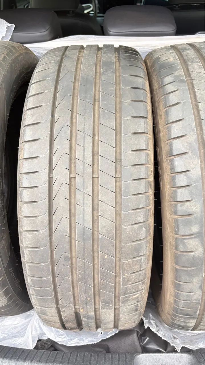 Jogo Pneu Pirelli Scorpion 205/55R17 91V - Ótimo Estado - Foto 5
