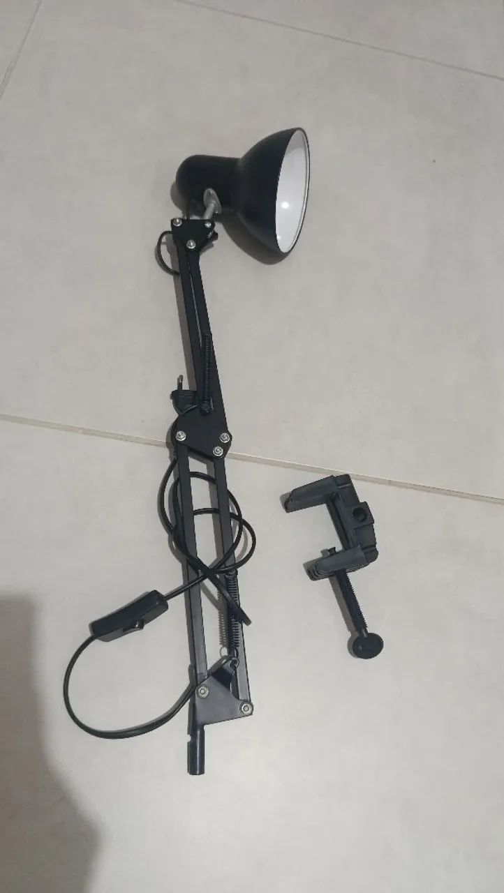 Luminária de mesa