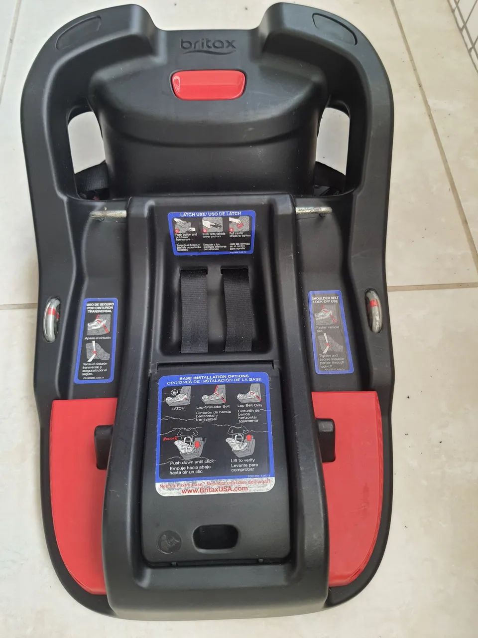 Cadeirinha De Bebê Com Base Britax B-SAFE 35 (Usado) - Foto 2