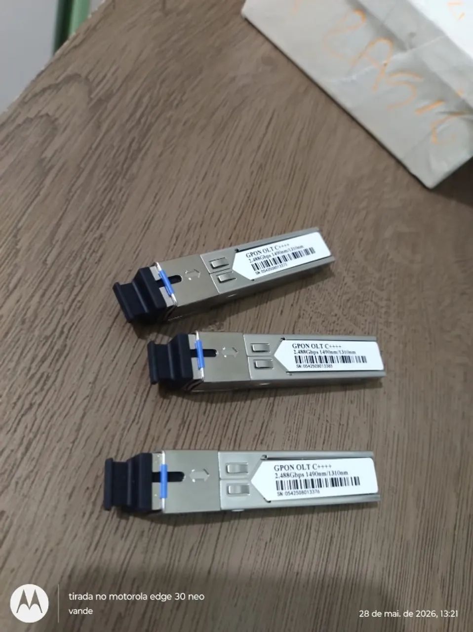 MODULO Gbic GPON OLT C++++ 2.488Gbps 1490nm/1310nm - Foto 3