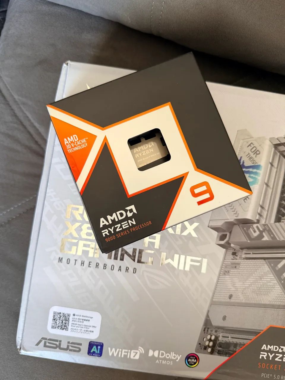 KIT UPGRADE RYZEN 9 9950X3D + X870-A ROG STRIX  - Foto 2