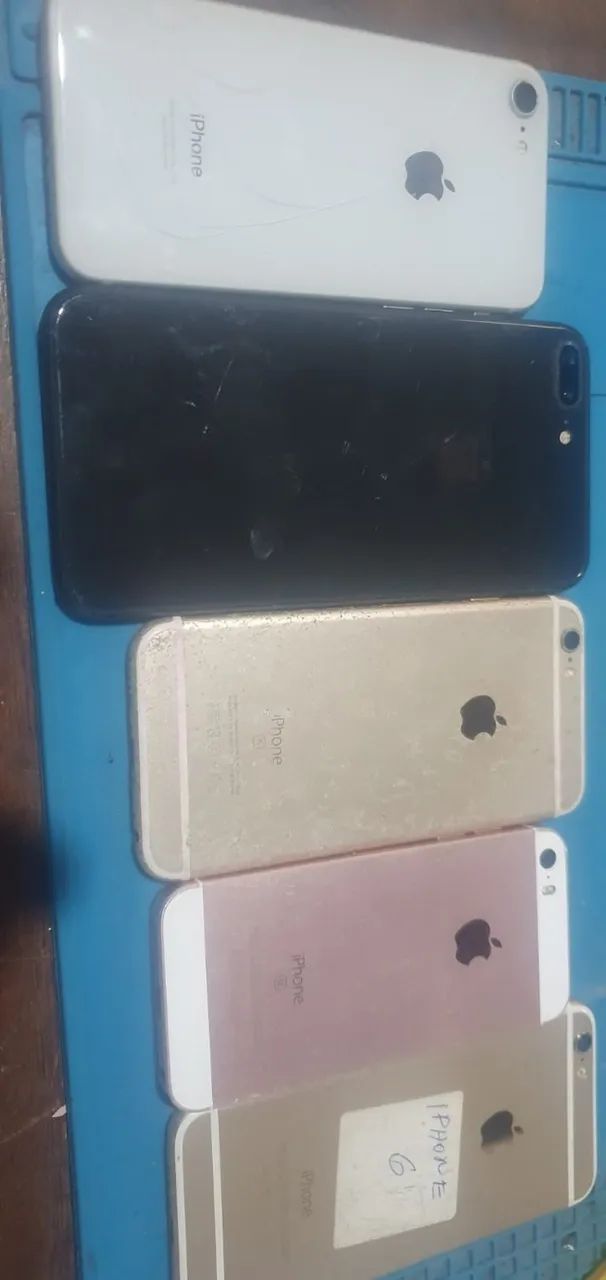 Lote 5 iphone - SUCATA 