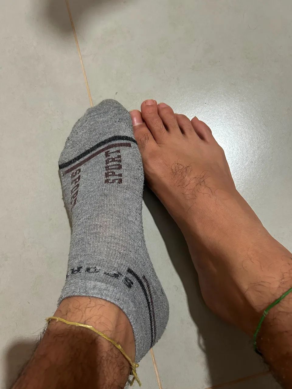 Meia Cinza - Foto 2