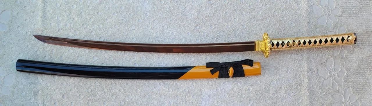 Espada Katana com fio com corte. Chinesas novas. Importadas dos USA.. - Foto 4
