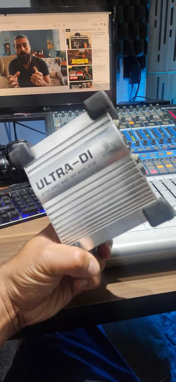 Behringer ultra-Di 100 ( Direct box) Par - Foto 4