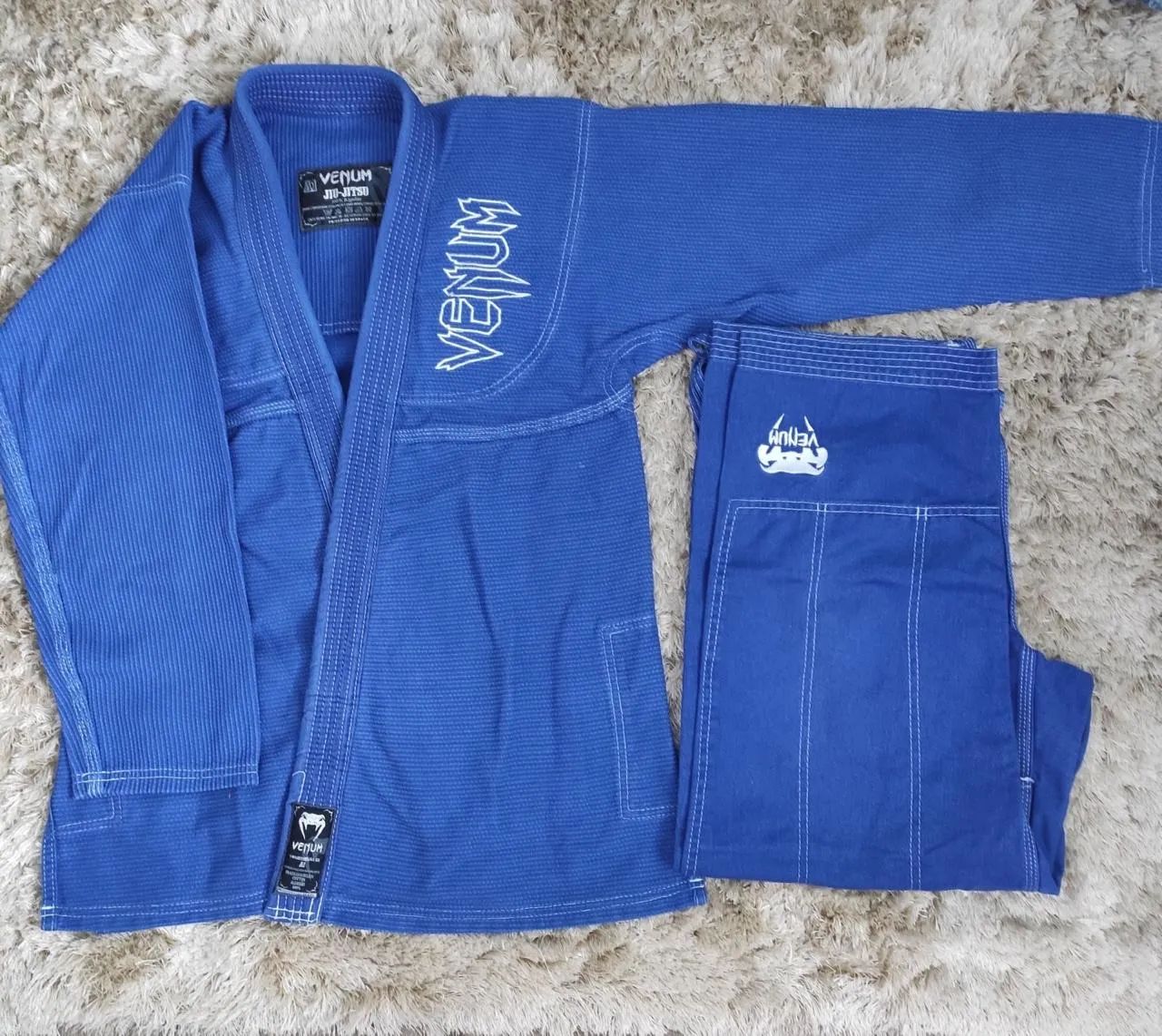Kimono Jiujitsu A1 Azul - Foto 4