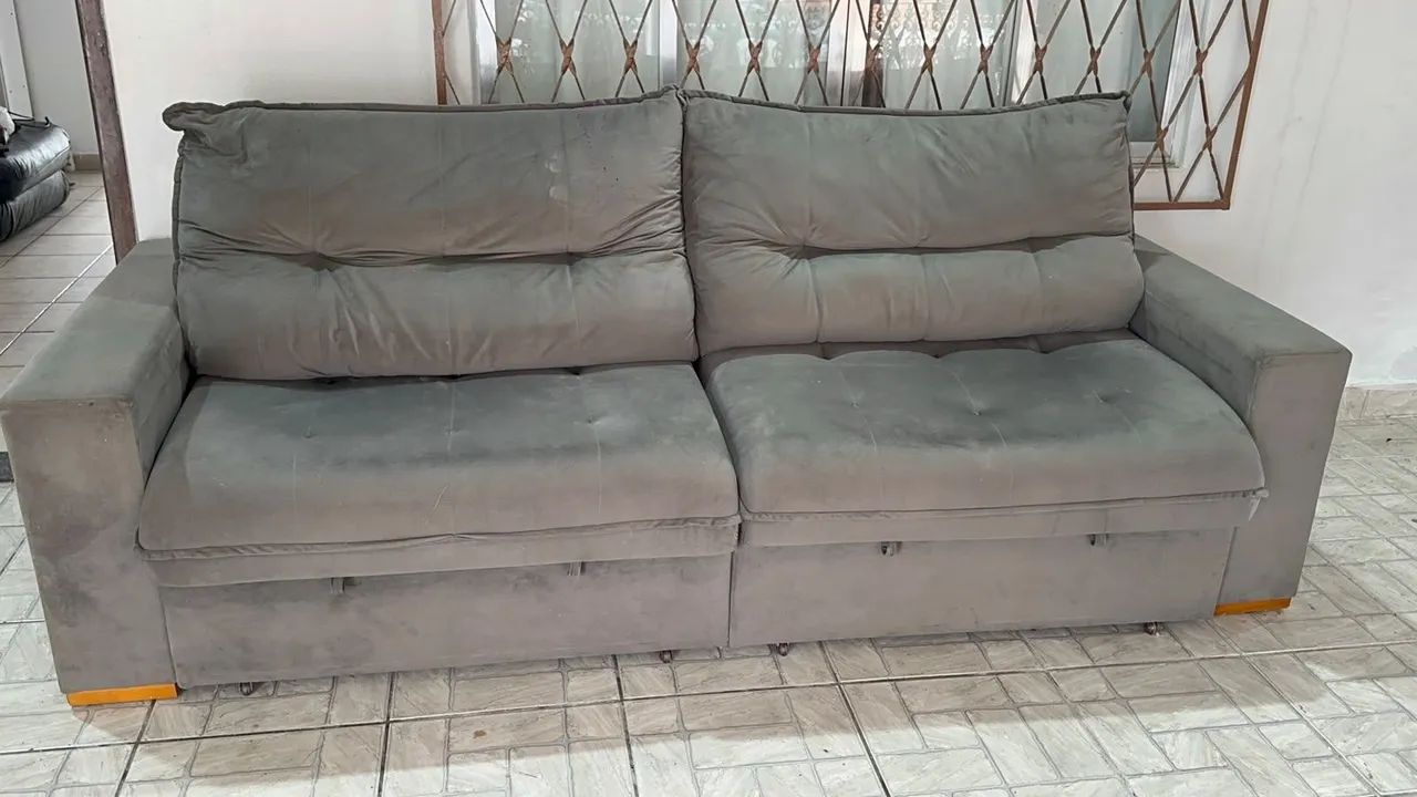 Sofa retrátil e reclinavel - ENTREGO! - Foto 2