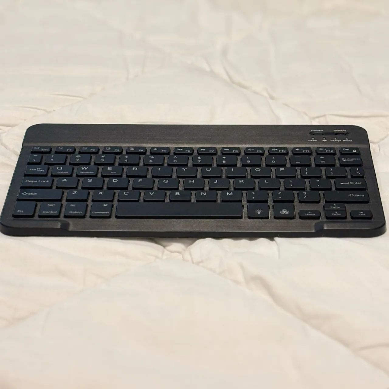 teclado bluetooth com led colorido