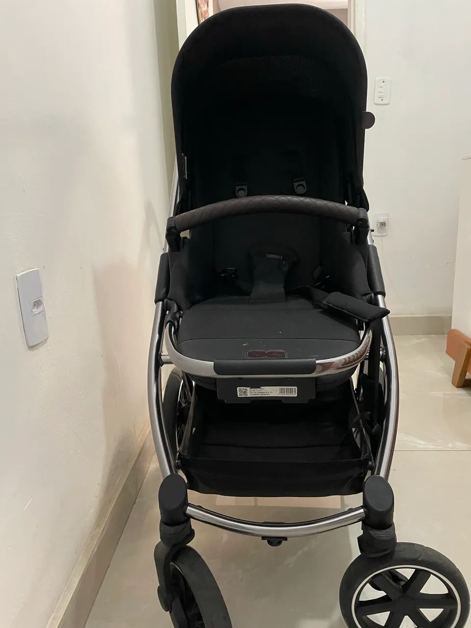 Vendo carrinho de bebê da ABC design com Moisés  - Foto 4