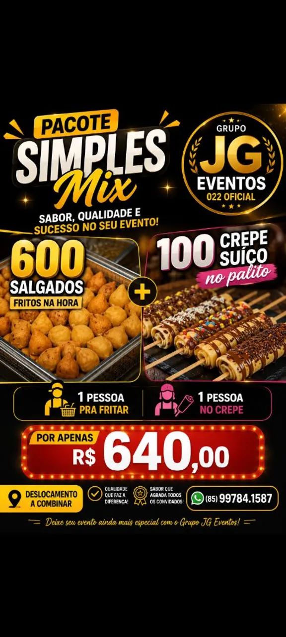Pacotes de frituras de salgados no local  - Foto 4