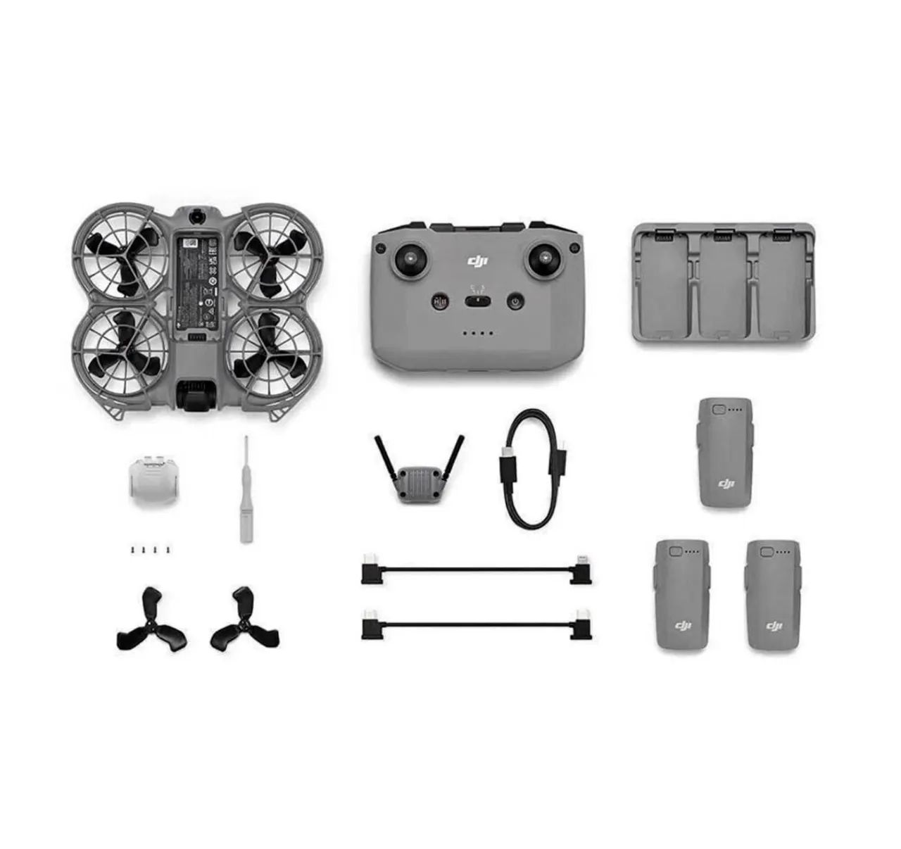 Drone dji neo 2 combo fly more com 3 baterias lacrado  - Foto 2