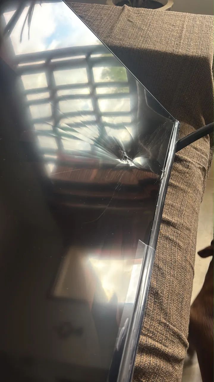 TV philco 4k 58 polegadas quebrada para retirada de peças  - Foto 2