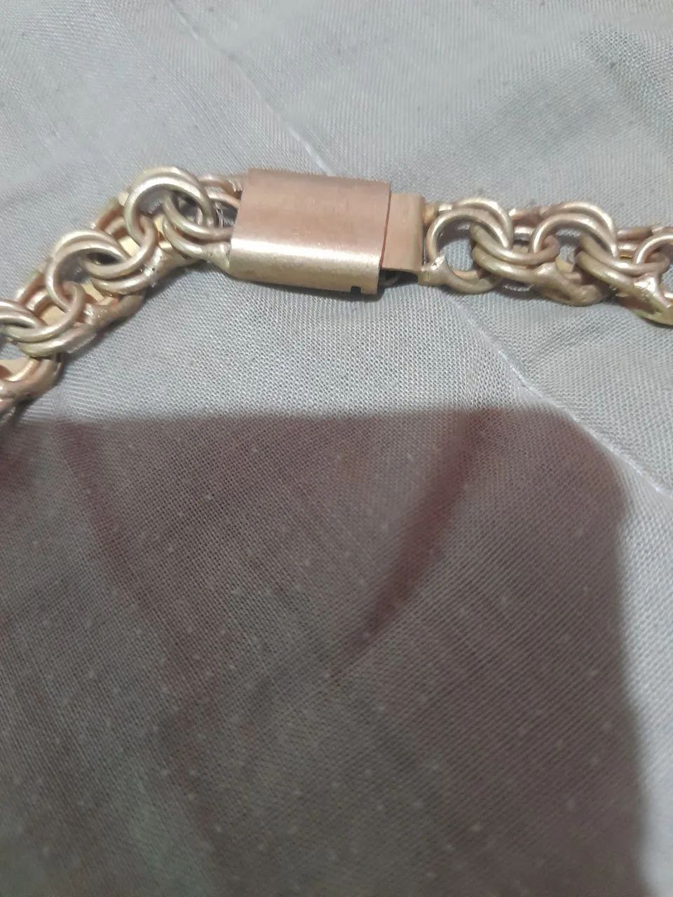 Cordão em bronze  ok 70 centímetro  - Foto 4