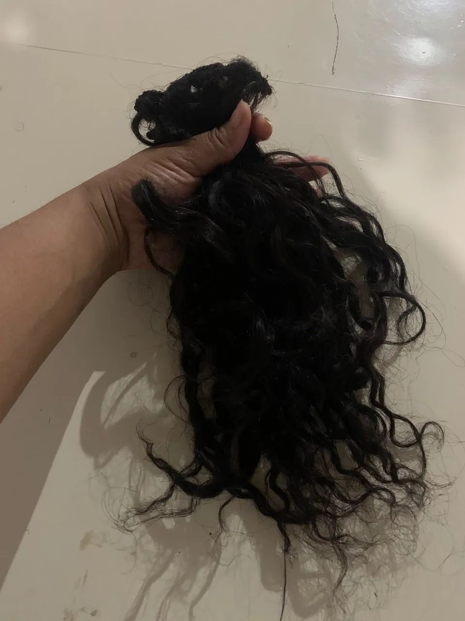Vendo 4 telas de cabelo humano e ondulados 