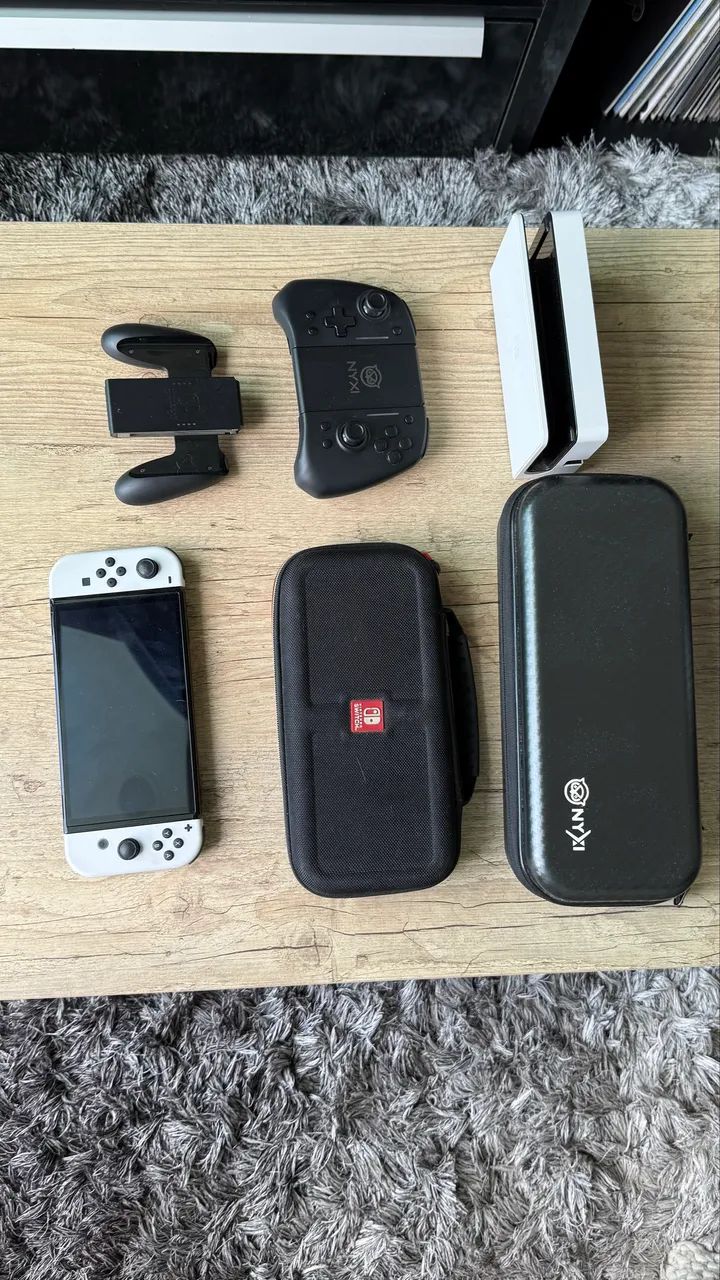 Nintendo Switch OLED - Completo + Acessórios - Foto 2