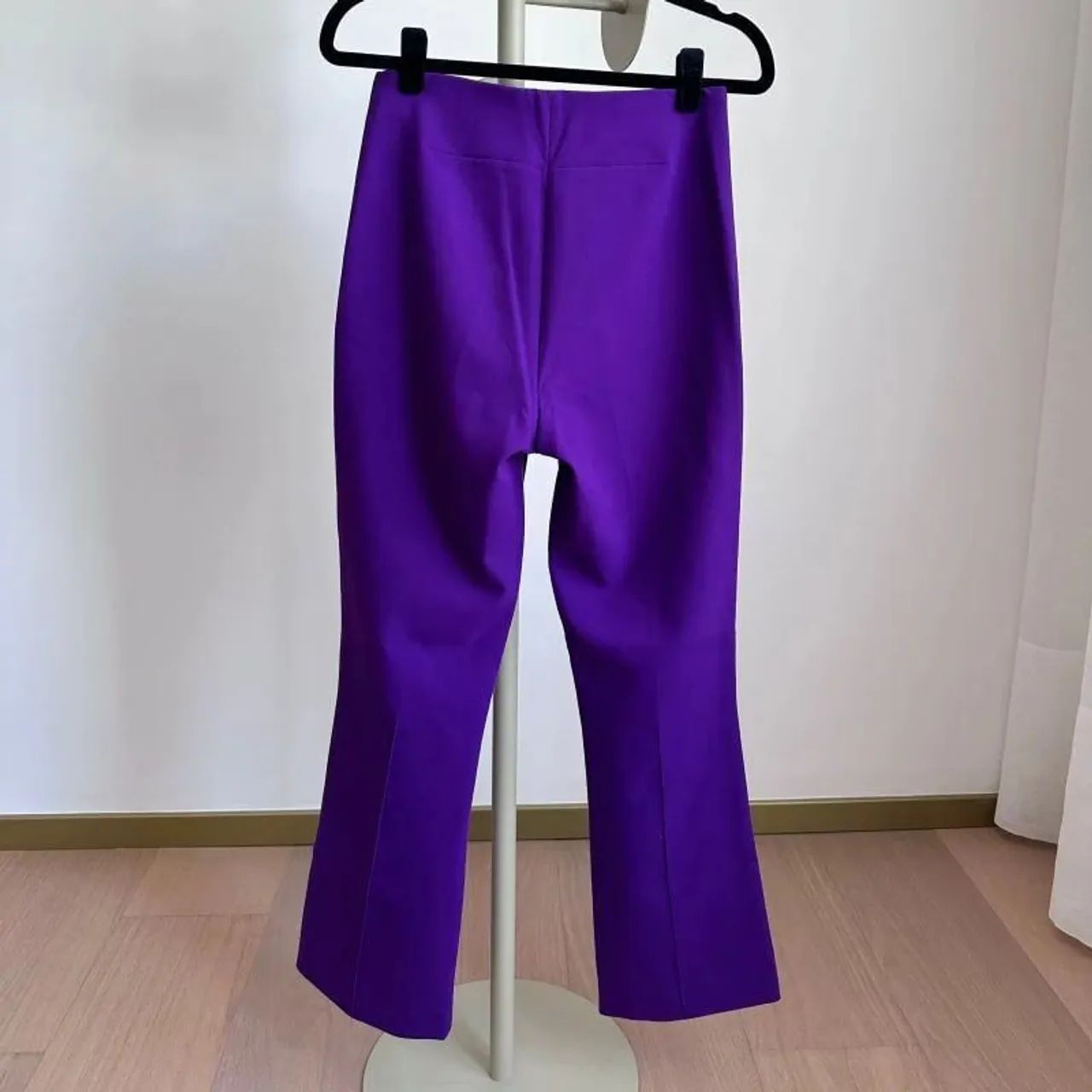 Calça Alfaiataria Zara Roxa - Foto 2